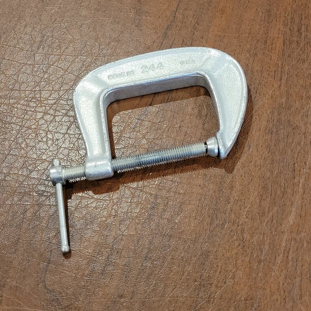 Pony 244 C-Clamp 2.5" opening 2 3/8". New. Made in USA
